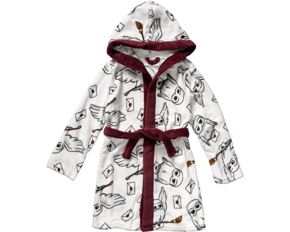 Warner Bros. Bademantel Harry Potter Unisex Kinder, Lang, Obermaterial: 100% Polyester, Schnürung, Kimono, Morgenmantel, Hausmantel, Badtextilien von Warner Bros.