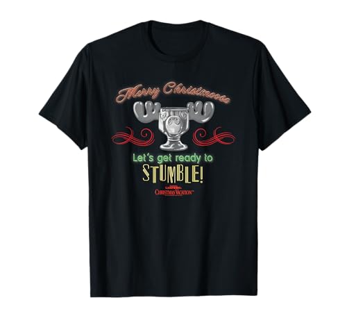 Warner Bros. Christmas Vacation Ready to Stumble Weihnachten T-Shirt, Schwarz, S, Unisex, Kurzarm, T-Shirt, Herren, Damen, Weihnachten Warner Bros. Christmas Vacation Ready to Stumble Weihnachten T-Shirt, Schwarz, S, Unisex, Kurzarm, T-Shirt, Herren, Damen, Weihnachten von Warner Bros.