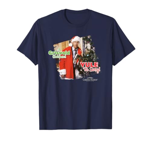 Warner Bros. Christmas Vacation Yule Be Sorry T-Shirt, Herren, Frauen, Kurzarm, T-Shirt, Blau, S Warner Bros. Christmas Vacation Yule Be Sorry T-Shirt, Herren, Frauen, Kurzarm, T-Shirt, Blau, S von Warner Bros.