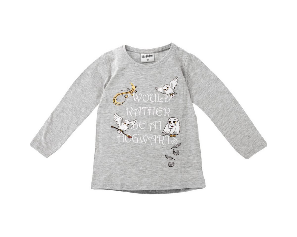 Warner Bros. Langarmshirt Harry Potter Mädchen Pullover, Sweatshirt, Pulli, Shirt, Longsleeve von Warner Bros.