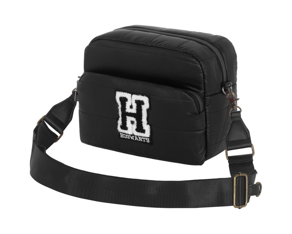 Warner Bros. Umhängetasche Harry Potter H-Padding IBiscuit Unisex Kinder, Handtasche, Shopper, Crossbody Bag, Schultertasche, Hobo Bag von Warner Bros.