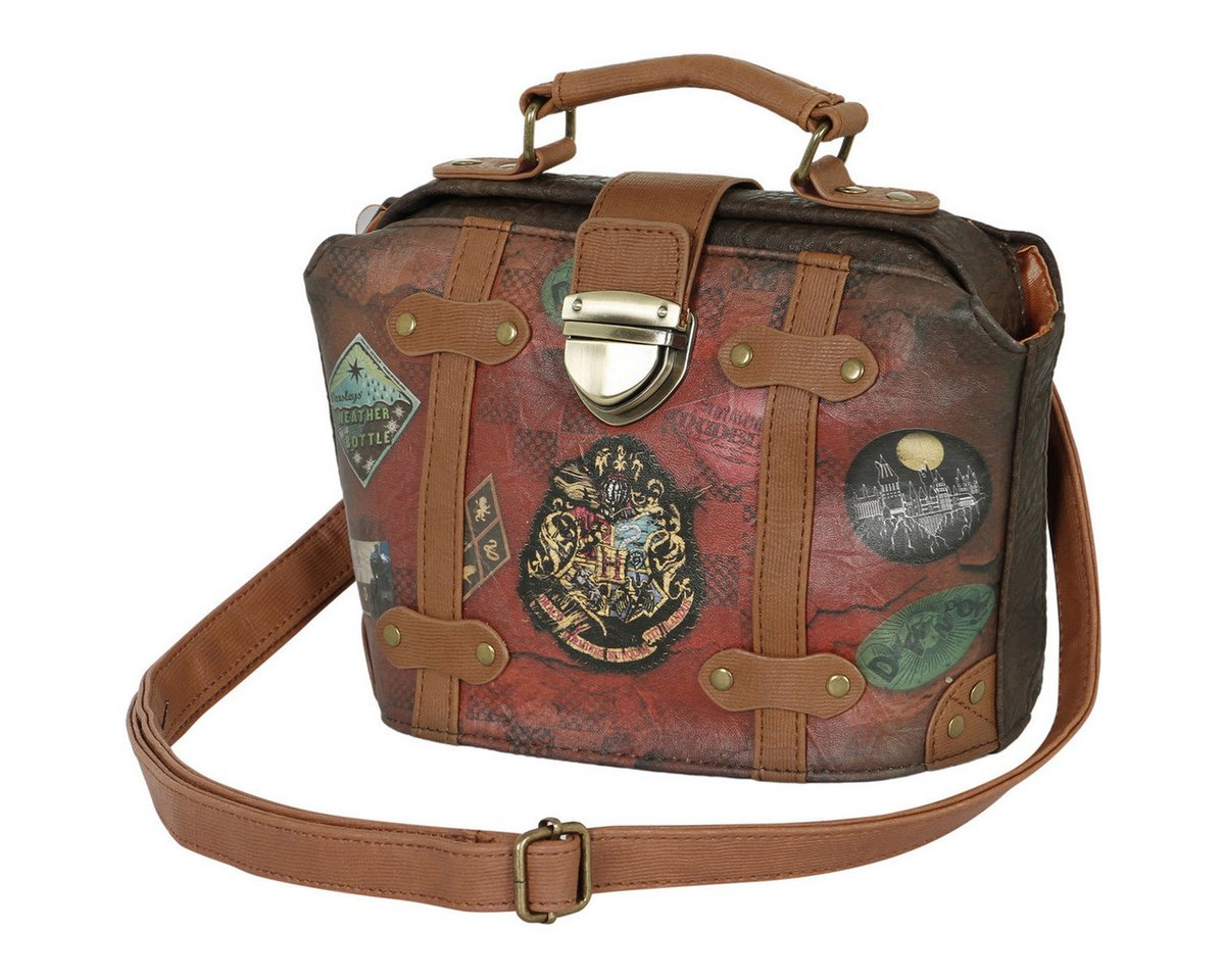 Warner Bros. Umhängetasche Hogwarts Unisex Kinder, Handtasche, Shopper, Crossbody Bag, Schultertasche, Hobo Bag von Warner Bros.