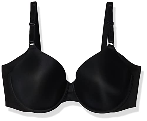 Warner's Damen Blissful Benefits Underarm-Smoothing Comfort Underwire Lightly Lined Bra Ra3561w T-Shirt-BH, Undurchsichtige, schwarz, 90C von Warner's