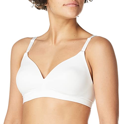 Warner's Damen Blissful Benefits Ultrasoft Wirefree Bra T-Shirt-BH, Weiß, 75C von Warner's