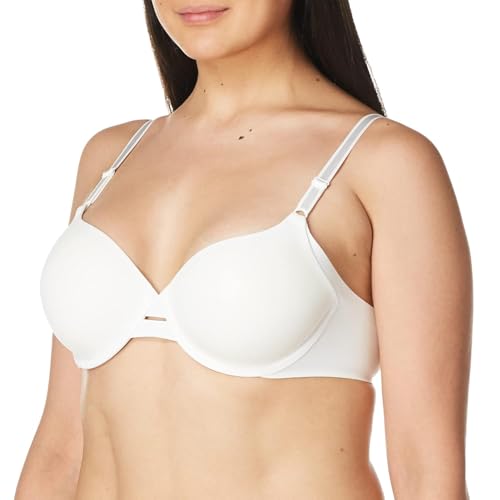 Warner's Damen Blissful Benefits Underarm-Smoothing Comfort Underwire Lightly Lined Bra Ra3561w T-Shirt-BH, Undurchsichtige, Weiß, 90C von Warner's