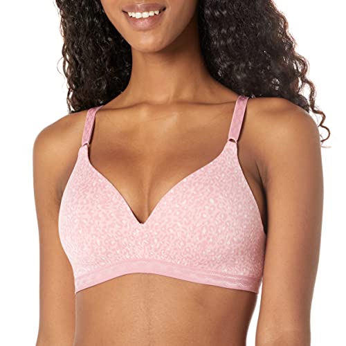 Warner's Damen Cloud 9 Bügelloser BH, Foxglove Baby-Tiermuster, 70A von Warner's