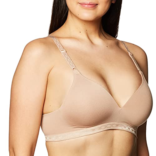 Warner's Damen Cloud 9 Super Soft Wireless Lightly Lined Comfort Bra 1269 BH, Geröstete Mandel, 70A von Warner's