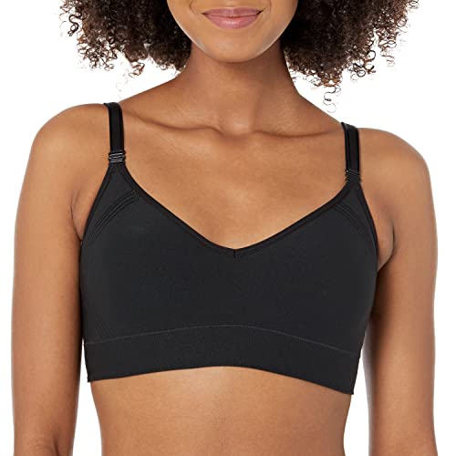 Warner's Damen Easy Does It Rn0131a Bügelloser Komfort BH, schwarz, X-Large von Warner's