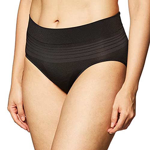 Warner's Damen No Pinching No Problem Seamless Hipster Panty, Reichhaltiges Schwarz, Large von Warner's