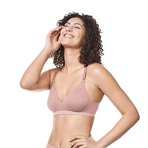 Warner's Damen Plus Size Simply Perfect Super Soft Wireless Lightly Lined Comfort Bra Rm1691t, Malvenfarben, 85C von Warner's