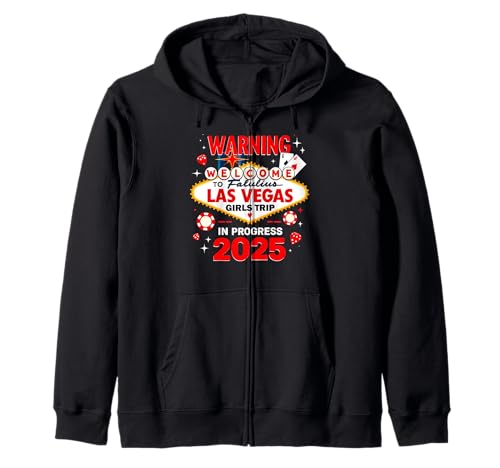 Warnung Las Vegas Girls Trip 2025 In Gange Geburtstagskader Kapuzenjacke Warnung Las Vegas Girls Trip 2025 In Gange Geburtstagskader Kapuzenjacke von Warning Las Vegas Girls Trip 2025 In Progress