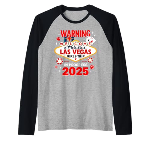 Warnung Las Vegas Girls Trip 2025 In Gange Geburtstagskader Raglan Warnung Las Vegas Girls Trip 2025 In Gange Geburtstagskader Raglan von Warning Las Vegas Girls Trip 2025 In Progress
