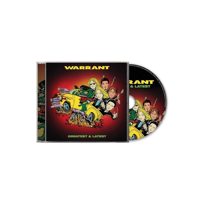 Warrant Greatest & latest CD multicolor Warrant Greatest & latest CD multicolor von Warrant
