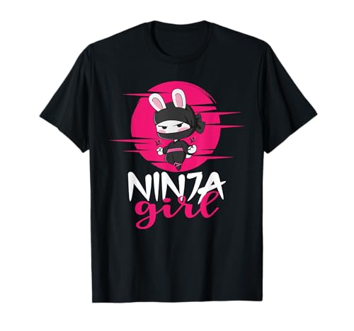Ninja Mädchen I Jugend Karate I Kleinkind Ninja T-Shirt von Warrior I Kid I Kids Ninja Clothes