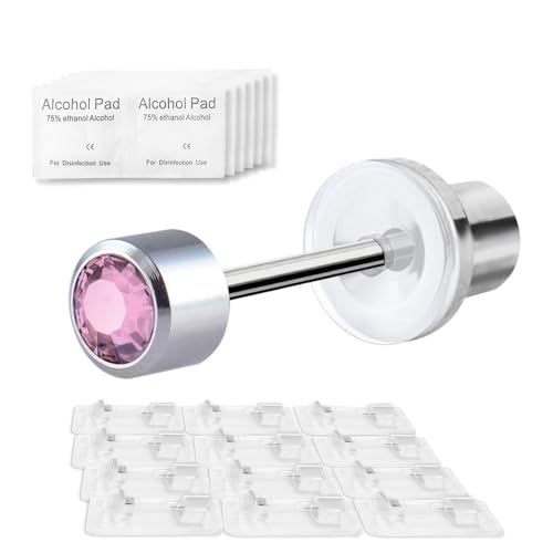 Sterile Ohrringe für Piercing Gun WARRIOR Einweg-Ohrringmacher mit Alkoholtupfern, einfach zu Hause zu verwenden. Geeignet für Frauen und Männer für Ohr und Helix. 12 Stück von Warrior