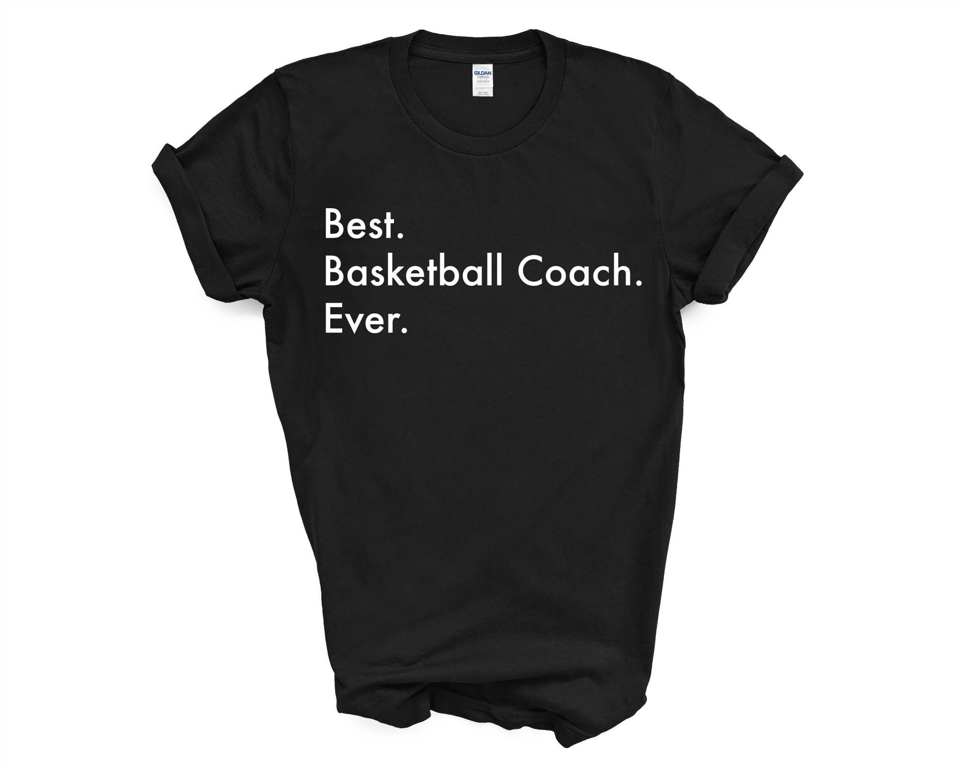 Basketball Trainer Geschenk, Bester Coach Aller Zeiten Shirt Herren Damen Geschenk - 3559 von WaryaTshirts