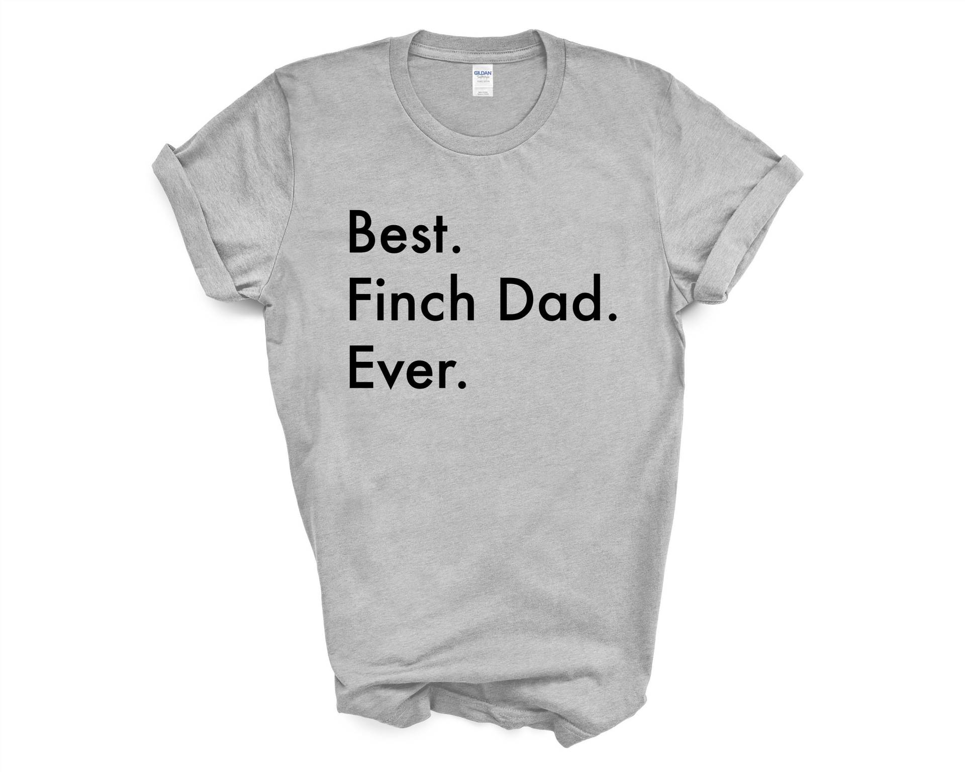 Fink T-Shirt, Best Finch Dad Ever Shirt Geschenk Herren - 3525 von WaryaTshirts