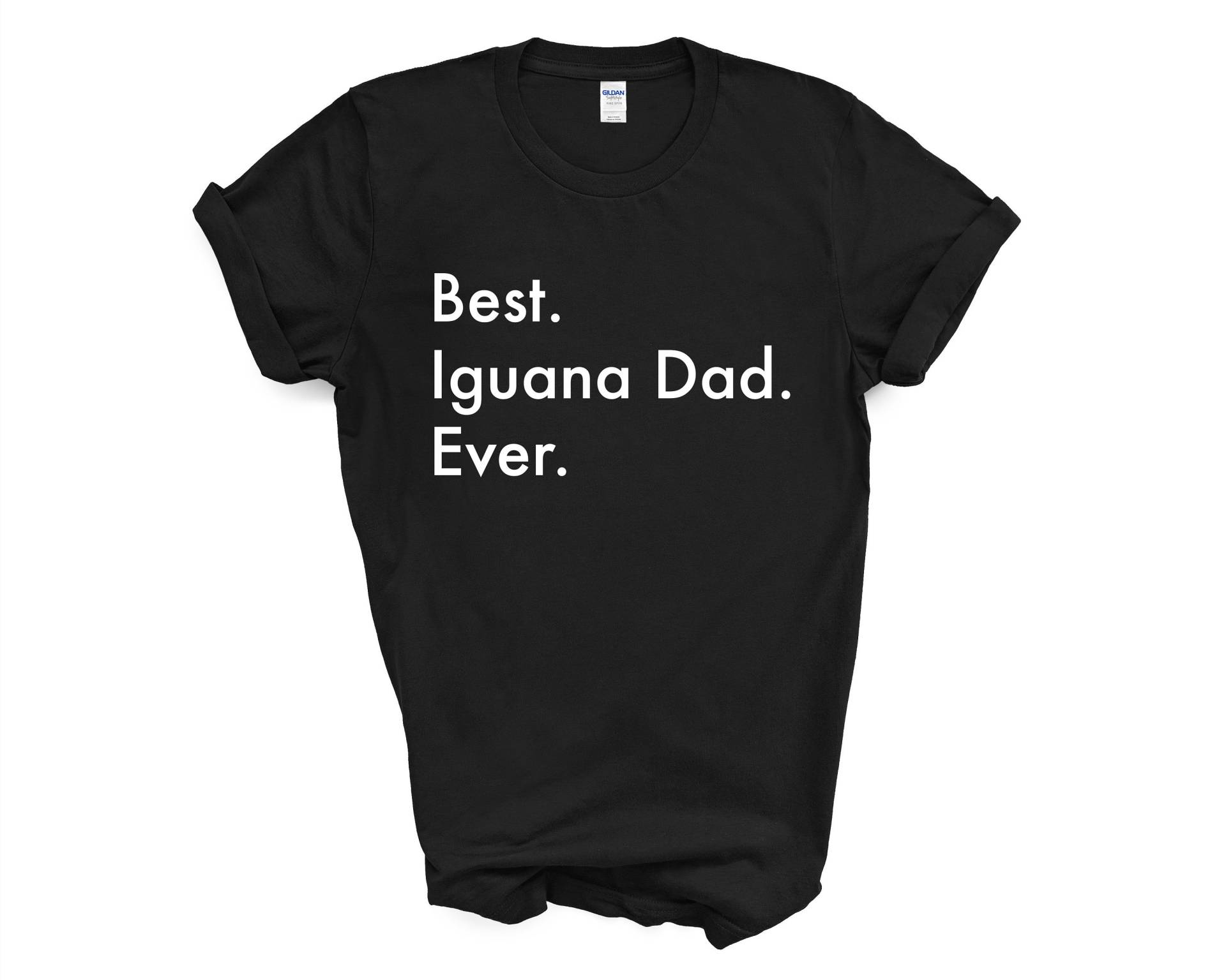 Leguan T-Shirt, Bester Dad Ever Shirt Geschenk Herren - 3412 von WaryaTshirts