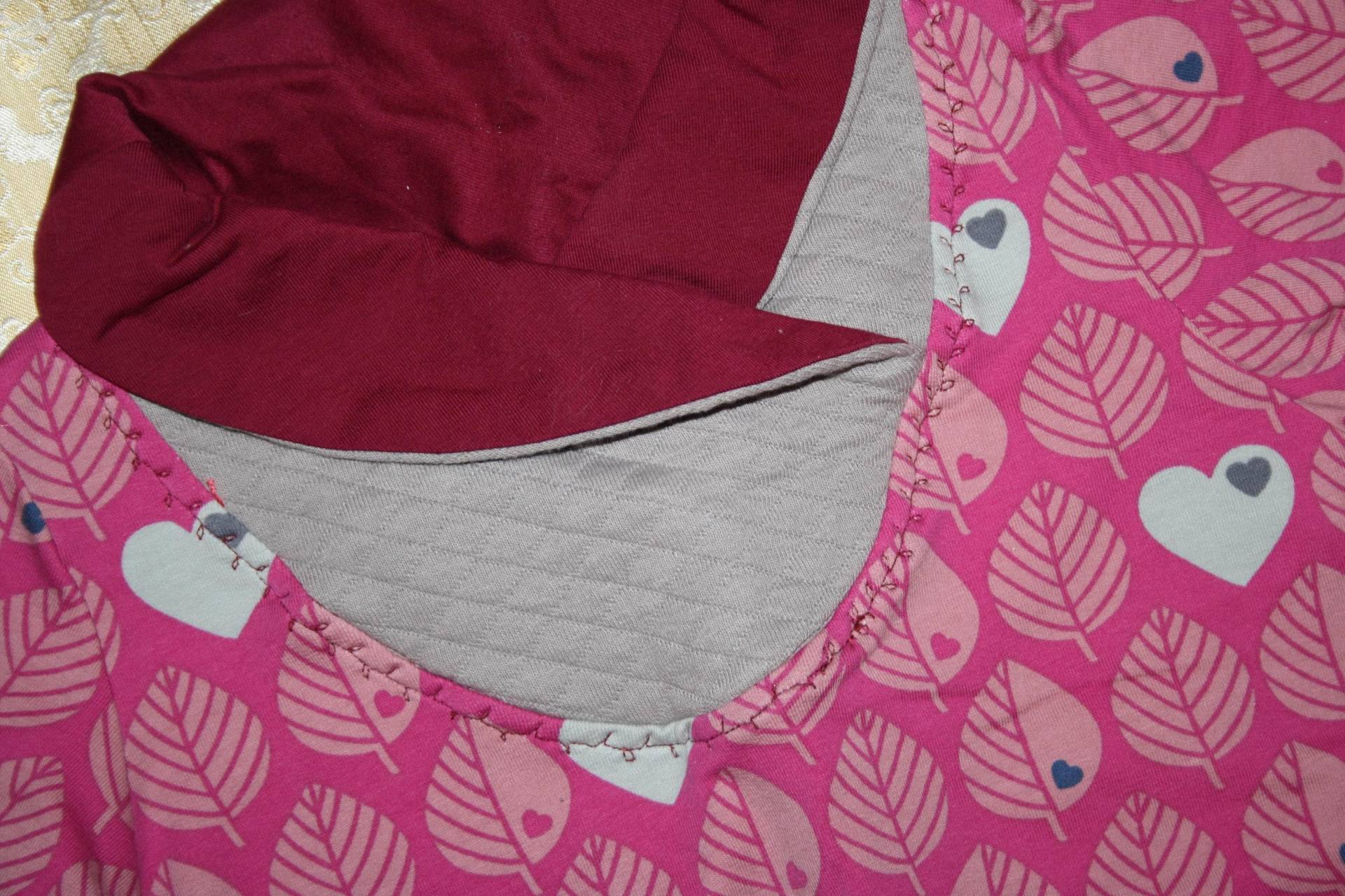 Biohandmade__Hoodie Kleid Mädchen Graziela// Tunika Gr. 92 + von WasGanzTolles