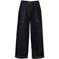 3/4-Jeans-Culotte aus reiner Bio-Baumwolle, darkblue von Waschbär