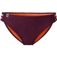 Bikinihose aus regeneriertem Polyamid, aubergine von Waschbär