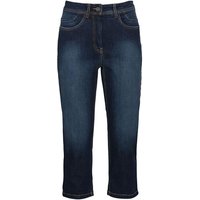 Capri-Jeans aus Bio-Baumwolle, nachtblau von Waschbär