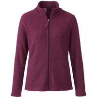 Frotteejacke aus reiner Bio-Schurwolle, mauve melange von Waschbär