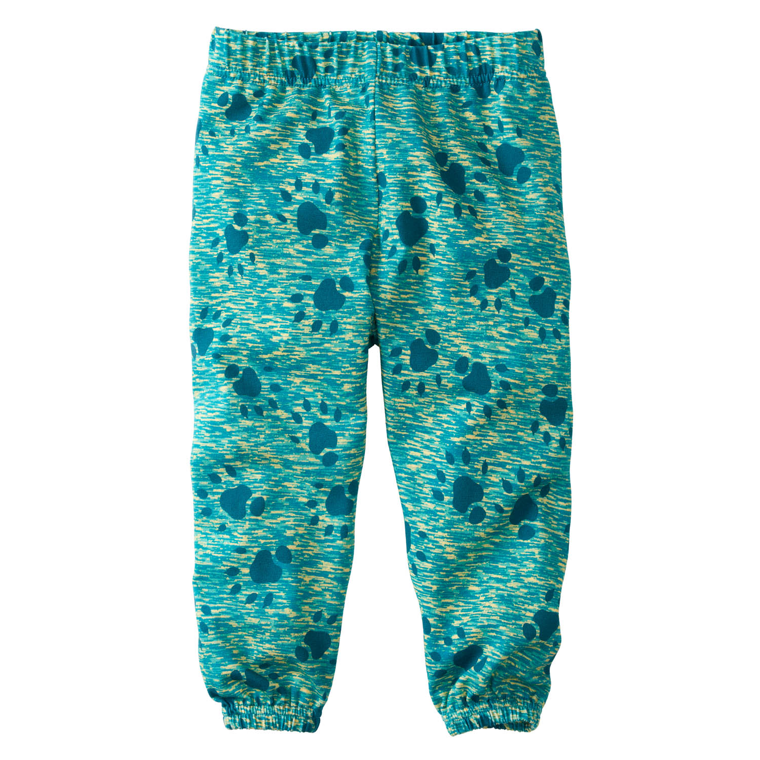 Hose mit Tierprint aus Bio-Baumwolle, pfauenblau gemustert 50/56 Hose mit Tierprint aus Bio-Baumwolle, pfauenblau gemustert 50/56 von Waschbär