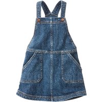 Jeans-Latzkleid aus Bio-Baumwolle, jeansblau von Waschbär