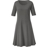 Jerseykleid 1/2-Arm aus reiner Bio-Baumwolle, lakritz von Waschbär