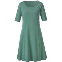 Jerseykleid 1/2-Arm aus reiner Bio-Baumwolle, lorbeer von Waschbär