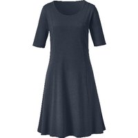 Jerseykleid 1/2-Arm aus reiner Bio-Baumwolle, nachtblau von Waschbär