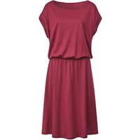 Jerseykleid aus TENCEL™ mit Bio-Baumwolle, bordeaux von Waschbär