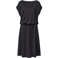 Jerseykleid aus TENCEL™ mit Bio-Baumwolle, schiefer von Waschbär