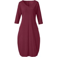 Jerseykleid aus reiner Bio-Baumwolle, cassis von Waschbär