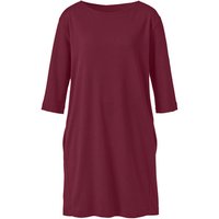 Jerseykleid aus reiner Bio-Baumwolle, cassis von Waschbär