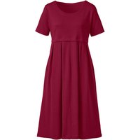 Jerseykleid aus reiner Bio-Baumwolle, cassis von Waschbär