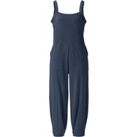 Jumpsuit aus reiner Bio-Baumwolle, nachtblau von Waschbär