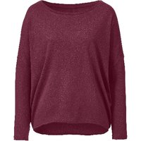 Langarmshirt aus reinem Bourrette-Seidenjersey, brombeere von Waschbär