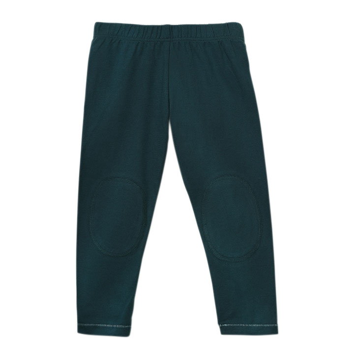 Leggings aus reiner Bio-Baumwolle, smaragd 110/116 Leggings aus reiner Bio-Baumwolle, smaragd 110/116 von Waschbär