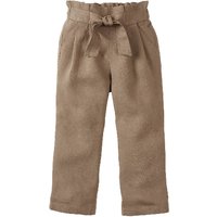 Leinenhose aus reinem Leinen, taupe von Waschbär