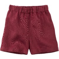 Leinenshorts aus reinem Leinen, granat von Waschbär