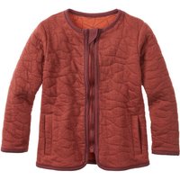Stepp-Jacke aus reiner Bio-Baumwolle, kastanie von Waschbär