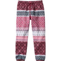 Strick-Leggings, beere-gemustert von Waschbär