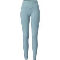 Yoga-Leggings mit Ziernähten aus Bio-Baumwolle, pazifik 40 von Waschbär