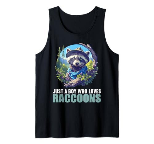 Herren Waschbären Waschbär Tank Top von Waschbären Waschbär Tier Shop