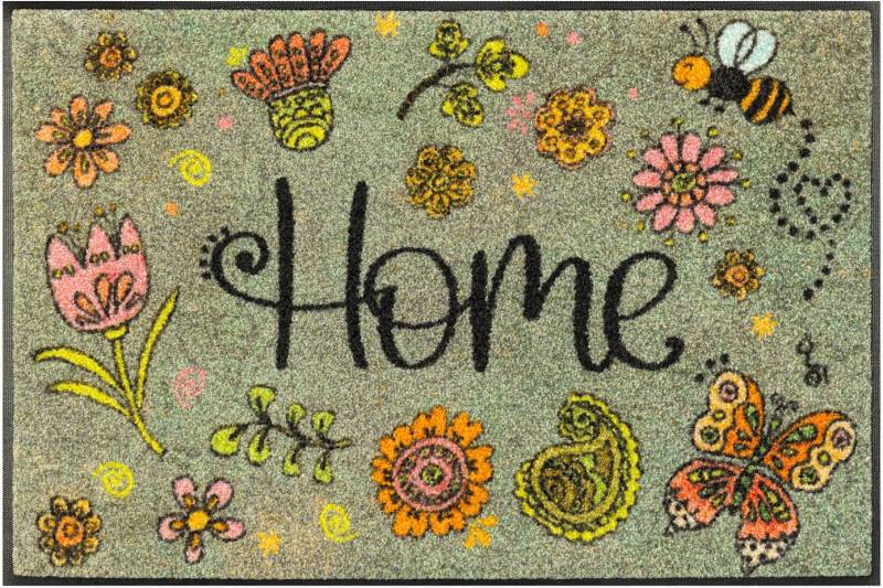 wash+dry by Kleen-Tex Fußmatte rechteckig 7 mm Höhe von Wash+dry By Kleen-Tex