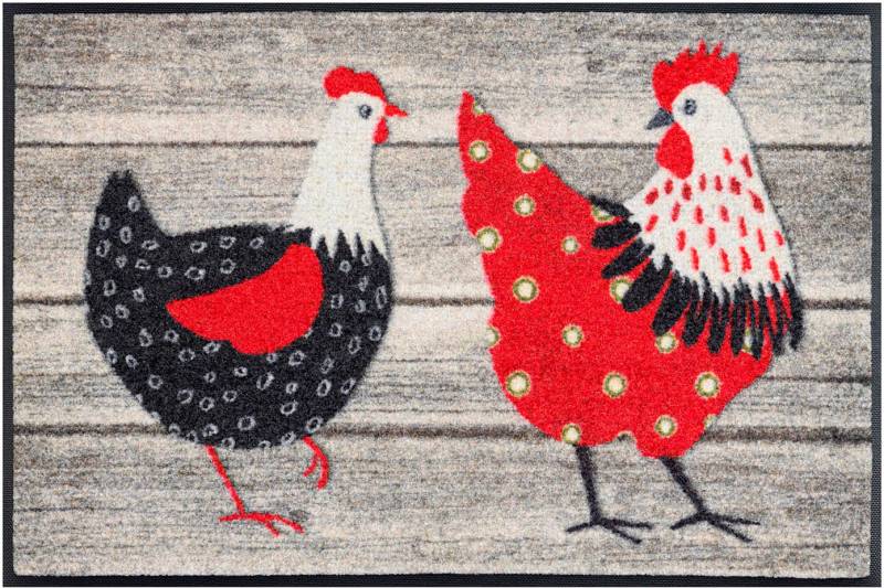 wash+dry by Kleen-Tex Fußmatte rechteckig 7 mm Höhe von Wash+dry By Kleen-Tex