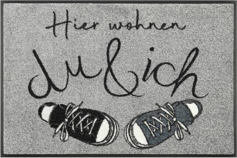 wash+dry by Kleen-Tex Fußmatte rechteckig 7 mm Höhe von Wash+dry By Kleen-Tex