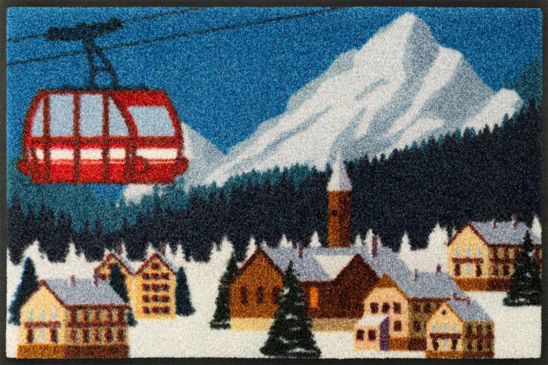 wash+dry by Kleen-Tex Fußmatte "Alpine Mood" rechteckig 7 mm Höhe von Wash+dry By Kleen-Tex